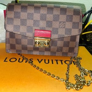 Louis Vuitton Croisette Chain Wallet